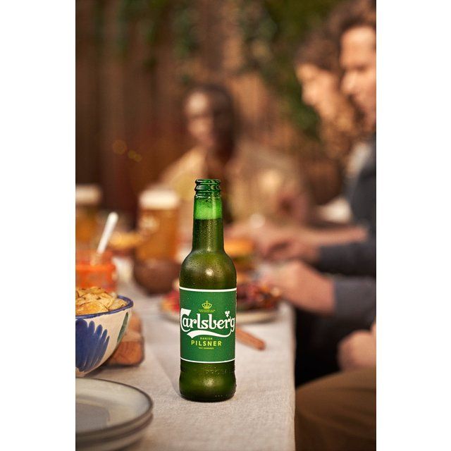 Carlsberg Pilsner Danish Lager Beer Bottles 24 x 330ml