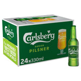 Carlsberg Pilsner Danish Lager Beer Bottles 24 x 330ml