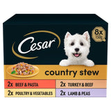 Cesar Country Stew Adult Wet Dog Food Trays Special Selection 8 x 150g