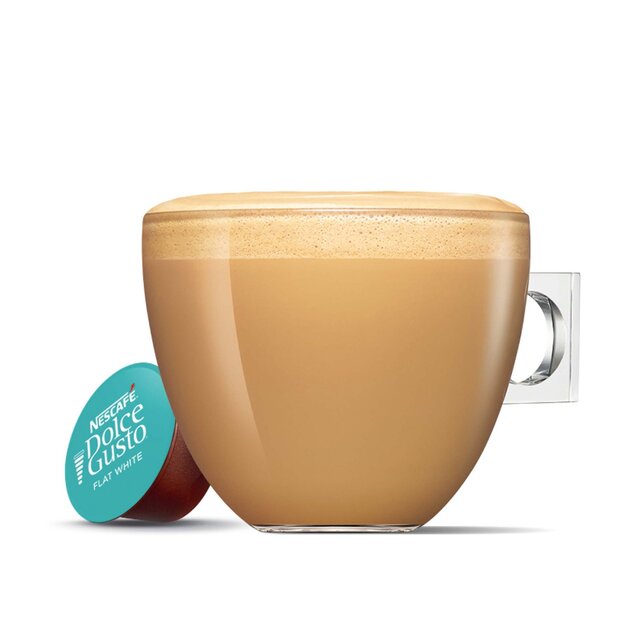 Nescafe Dolce Gusto Flat White Coffee Pods 16 per pack - McGrocer