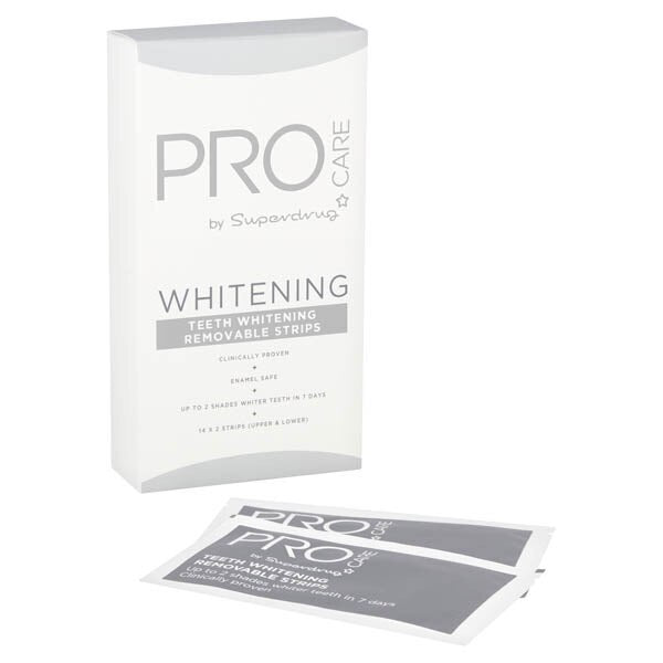 Superdrug ProCare Teeth Whitening Strips GOODS Superdrug