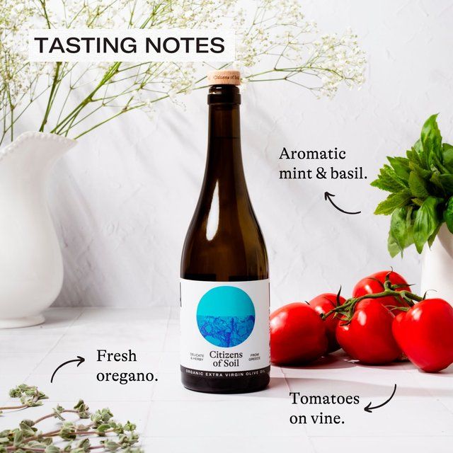 Citizens of Soil Organic Greek Extra Virgin Olive Oil Bottle 500ml