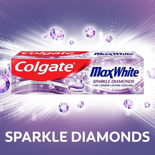Colgate Max White Sparkle Diamonds Toothpaste 75ml