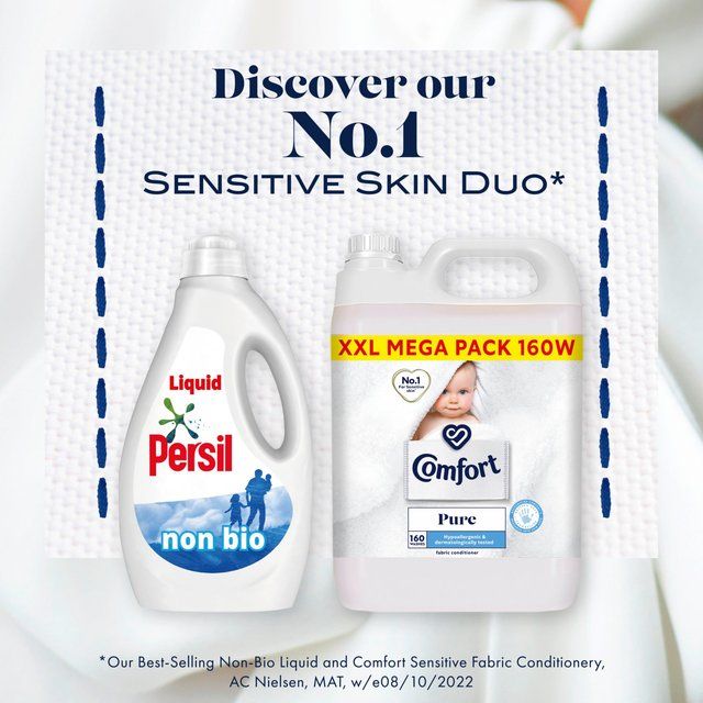 Comfort Sensitive Skin Fabric Conditioner Pure 160 Washes 4800ml