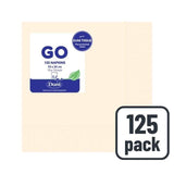 Cream Compostable Paper Napkins 125 per pack