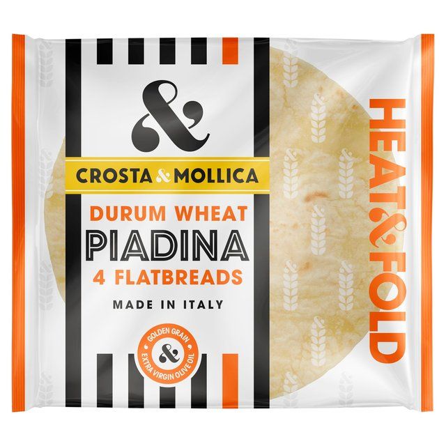 Crosta & Mollica Piadina Flatbreads Durum Wheat 300g