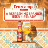 Cruzcampo Lager Beer Bottles 12 x 330ml