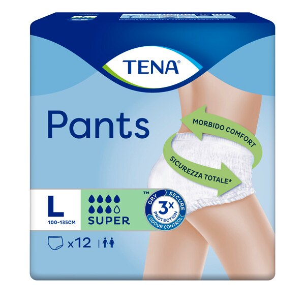 TENA Pants Super Large X12 GOODS Superdrug