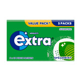 Wrigley's Extra Spearmint 5 x 14g (70g) GOODS ASDA