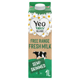 Yeo Valley Organic Free Range Semi Skimmed Milk 1L GOODS Sainsburys