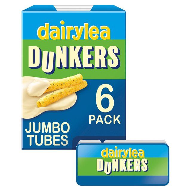 Dairylea Dunkers Jumbo Tubes Cheese Snacks 6 x 41g