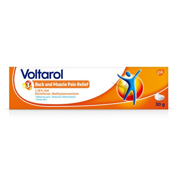 Voltarol Back & Muscle Pain Relief 1.16% Gel 30g GOODS Superdrug