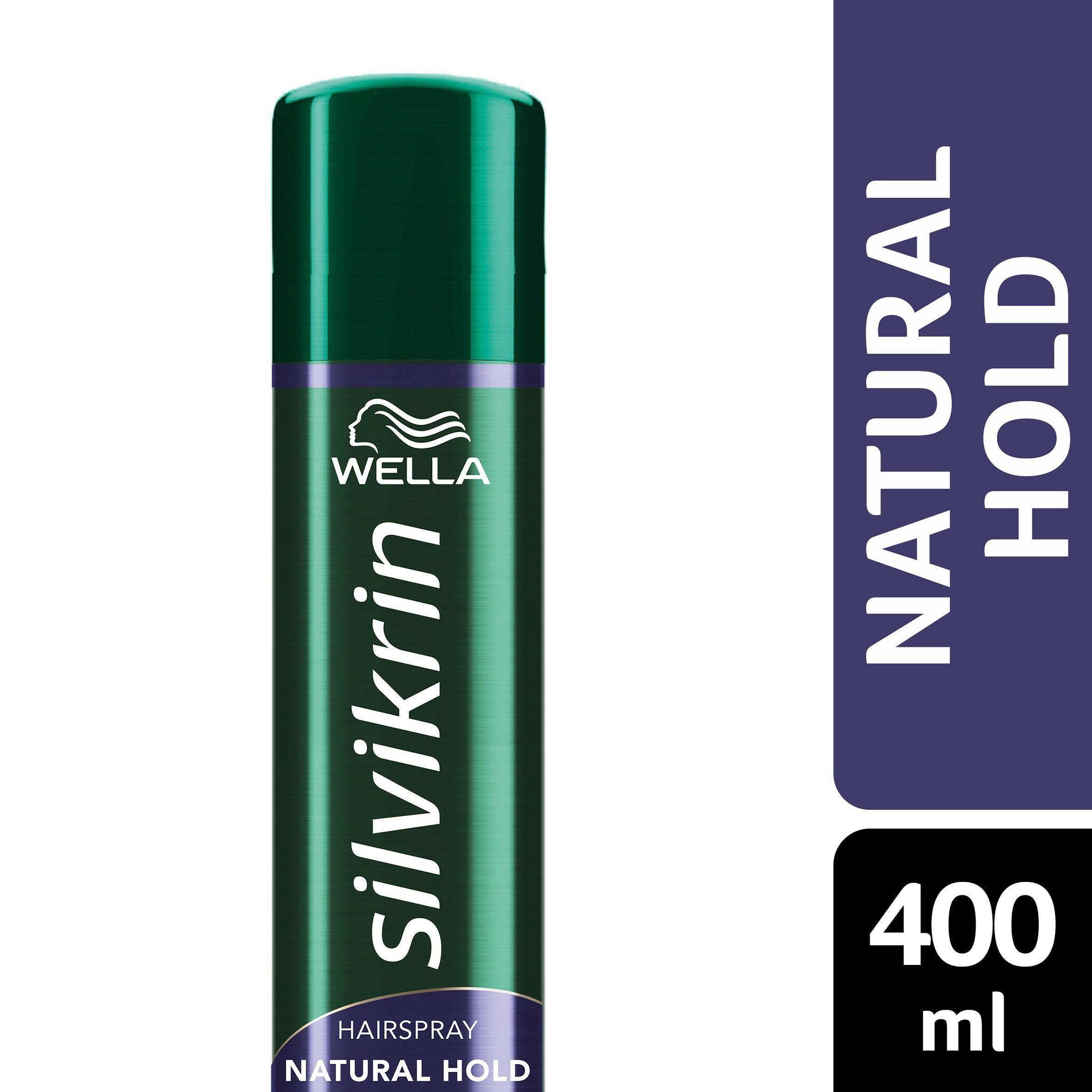 Wella Silvikrin Natural Hold Hairspray 400ml styling & hairspray Sainsburys