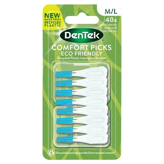 DenTek ECO Comfort Picks Large 40 per pack