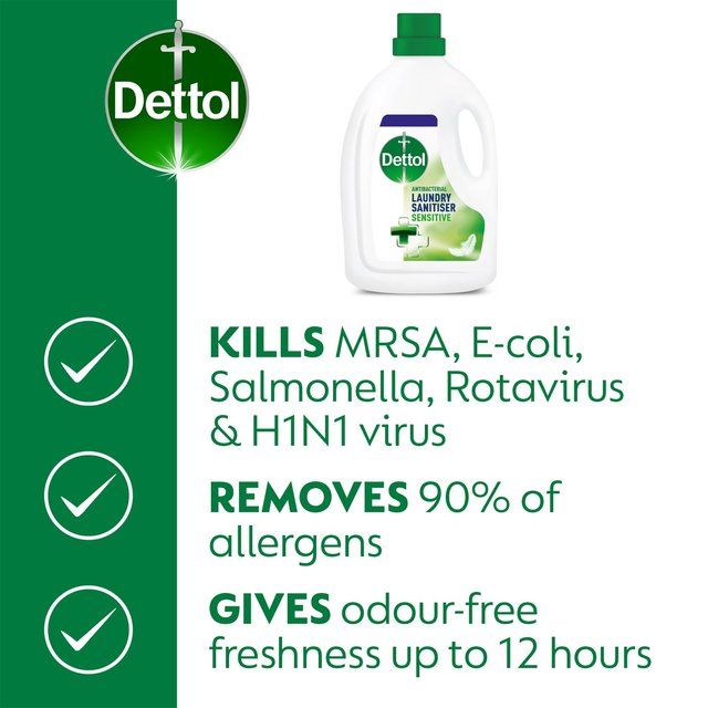 Dettol Antibacterial Laundry Cleanser Liquid Sensitive 2.5L