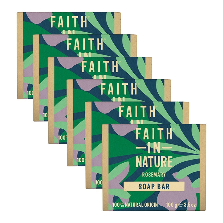 Faith in Nature Rosemary Soap 100g - McGrocer