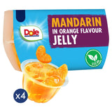 Dole Fruit in Jelly Mandarins in Orange Flavour Jelly 4 x 123g (492g)