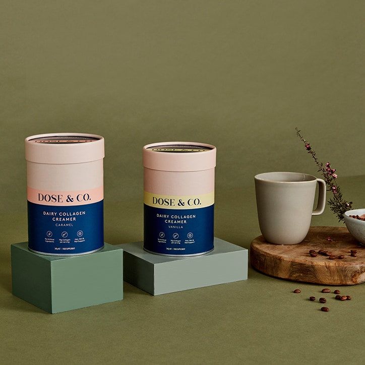 Dose & Co Dairy Collagen Creamer Vanilla 340g