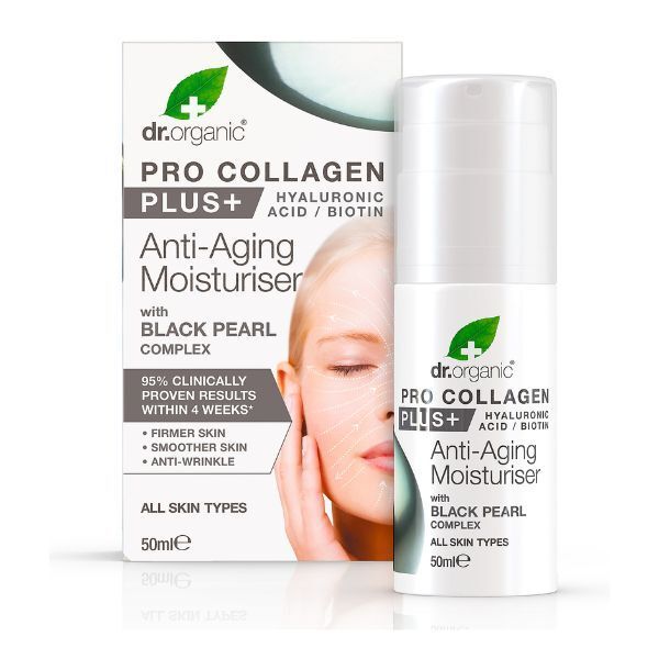 Dr Organic Pro Collagen Plus Black Pearl 50ml