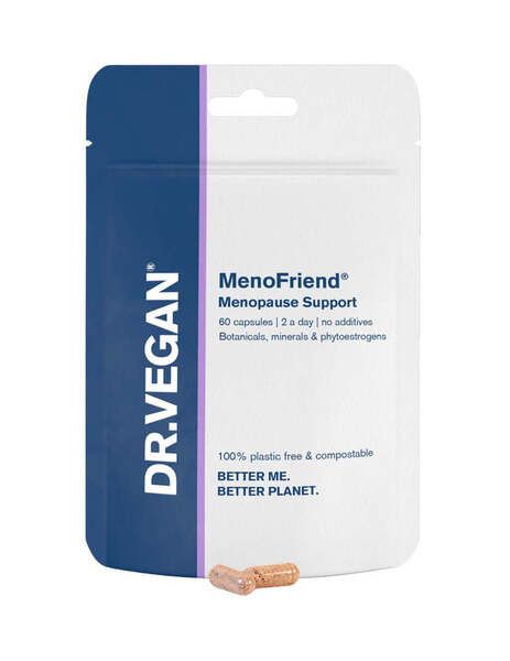 DR.VEGAN MenoFriend® | 30 Day Supply | 2 Capsules Per Day