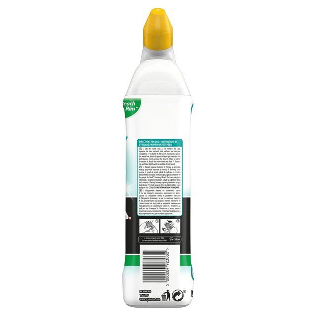 Duck Foaming Bleach Gel Toilet Liquid Cleaner Pine 750ml