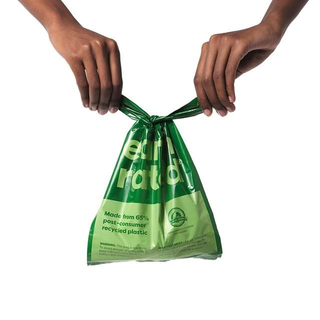Earth Rated Poop Bags Lavender Tie Handle Bags 120 per pack