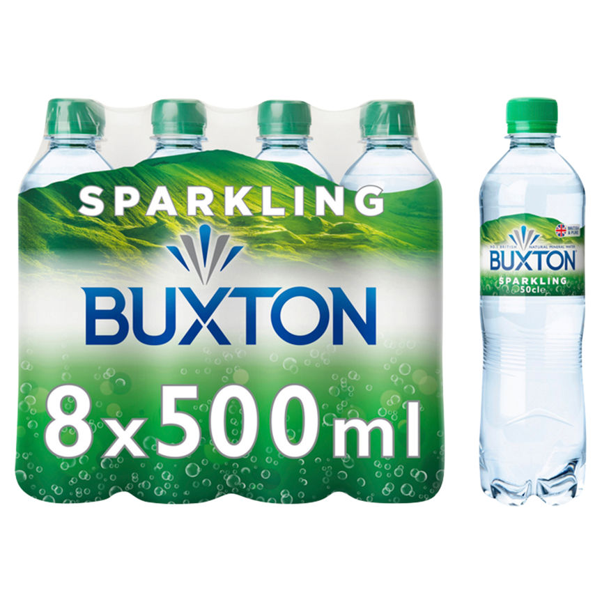Buxton Sparkling Natural Mineral Water Bottles - McGrocer