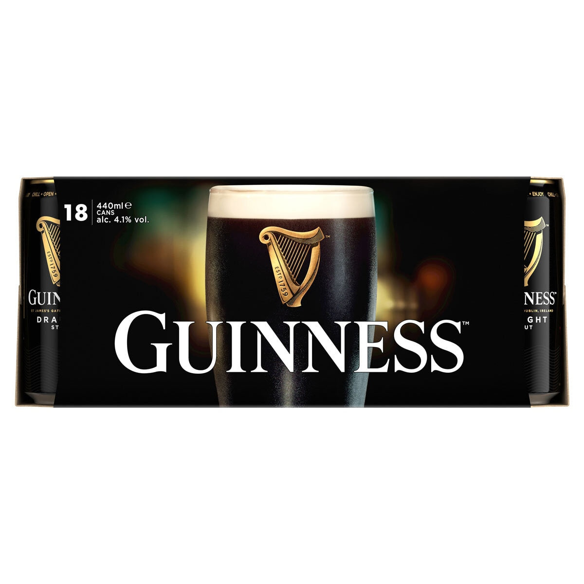 Draught Guinness, 18 x 440ml - McGrocer