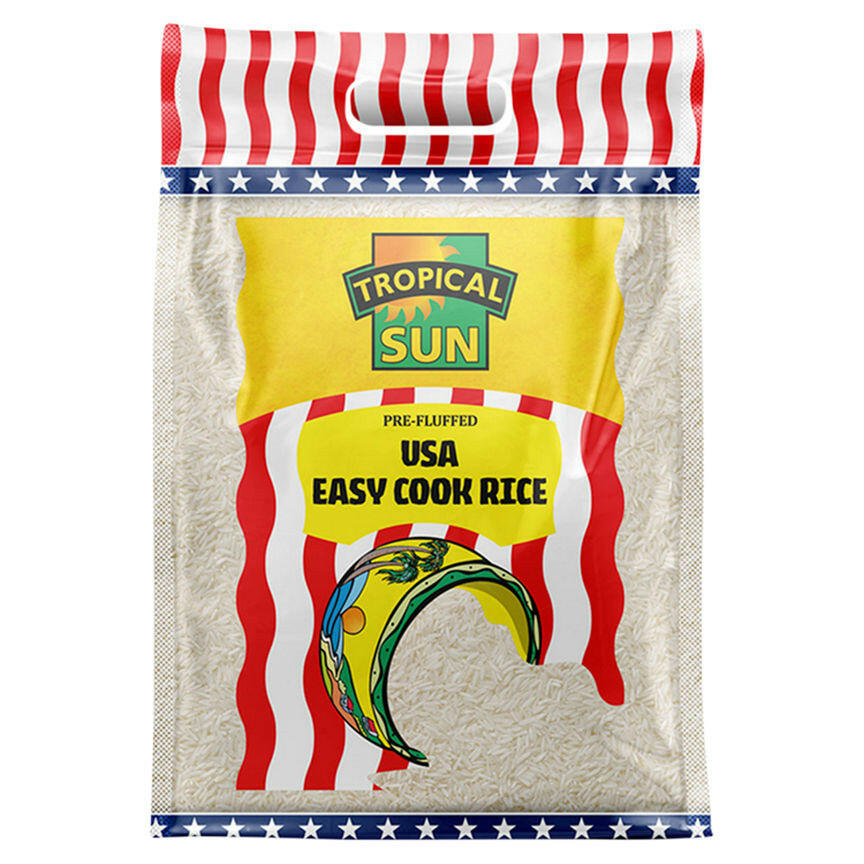 Tropical Sun Pre-Fluffed American Easy Cook Rice GOODS ASDA