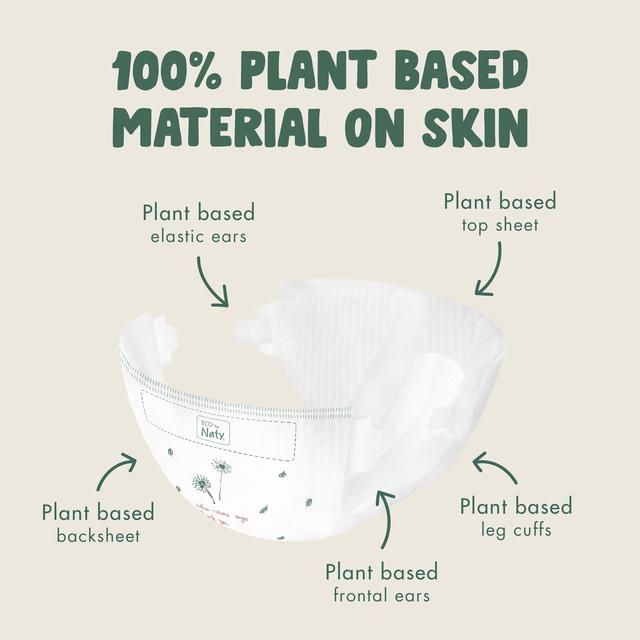 Eco by Naty Nappies Size 5 (11-25kg) 22 per pack