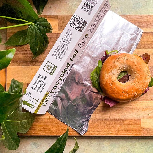 Eco Green Living 100% Recycled Aluminium Foil 10m 10m
