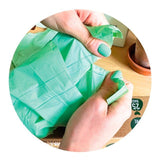 Eco Green Living Certified Compostable 40L Heavy Duty Drawstring Bin Bags 25 per pack