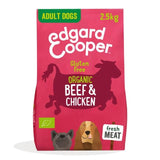 Edgard & Cooper Gluten Free Dry Dog Food Organic Beef & Free-Range Chicken 2.5kg