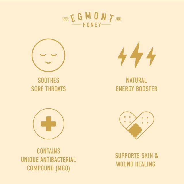 Egmont Honey 550 MGO Manuka Honey 250g