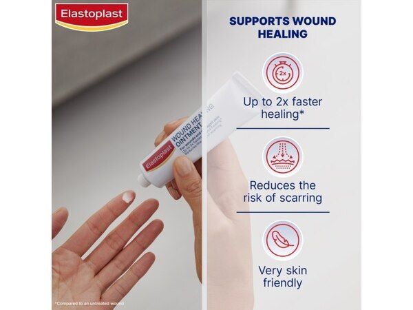 Elastoplast Faster Healing Wound Ointment Cream 20g