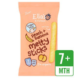 Ella's Kitchen Peach & Banana Melty Sticks Baby Snack 7+ Months 16g