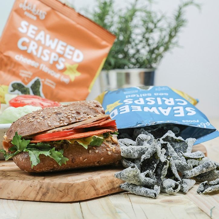 Emily Salt & Vinegar Seaweed Crisps 18g Cheese