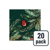 Emma Bridgewater Norway Spruce Robin Napkins 20 per pack