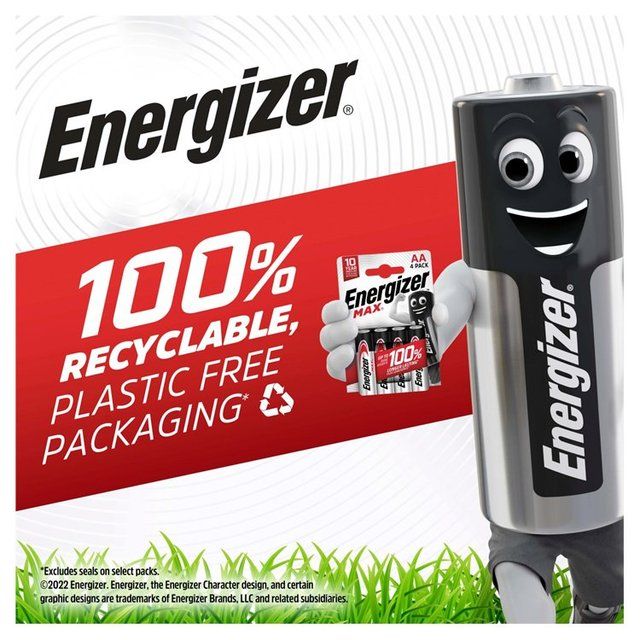 Energizer Max AAA Batteries Alkaline 6 per pack