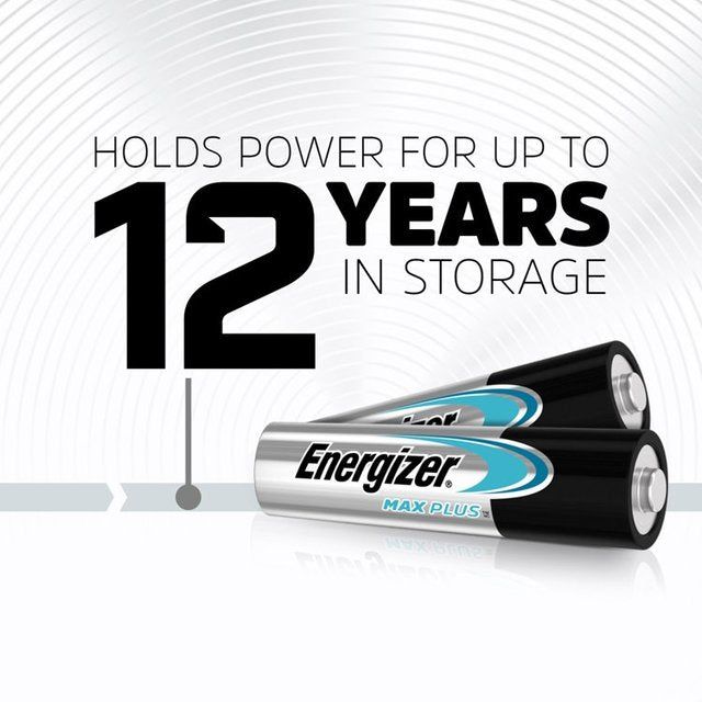 Energizer Max Plus AAA Batteries Alkaline 8 per pack