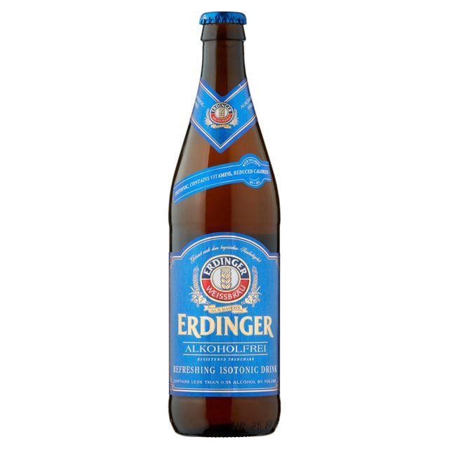 Erdinger Alkoholfrei Alcohol Free Wheat Beer Bottle 500ml