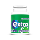 Extra Spearmint Sugarfree Chewing Gum Bottle 46 per pack