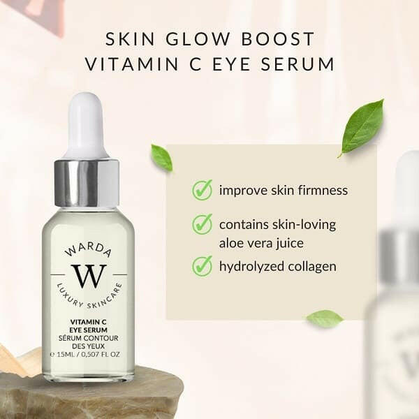 Warda Skin Glow Boost Vitamin C Eye Serum 15 ml GOODS Superdrug