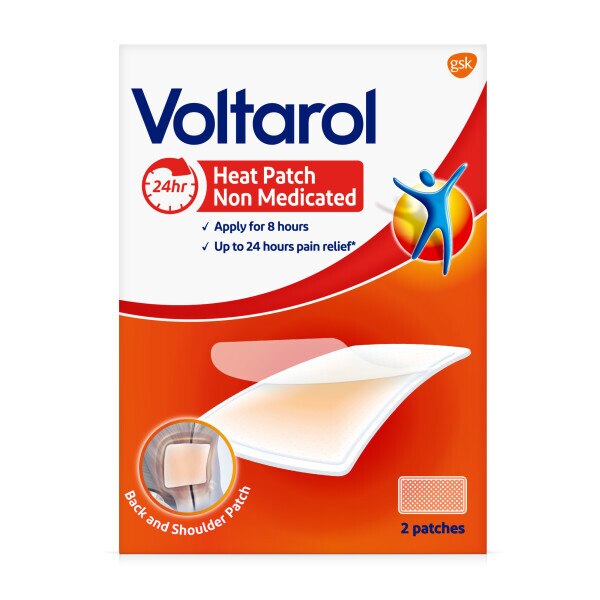 Voltarol Non Medicated Pain Relief Patches Heat Patch 2s GOODS Superdrug