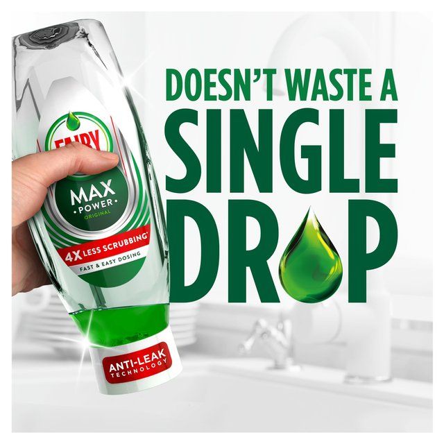 Fairy Max Power Original Washing Up Liquid 370ml