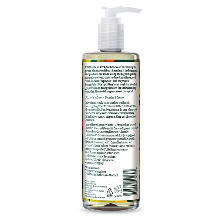 Faith In Nature Grapefruit & Orange Hand Wash 400ml