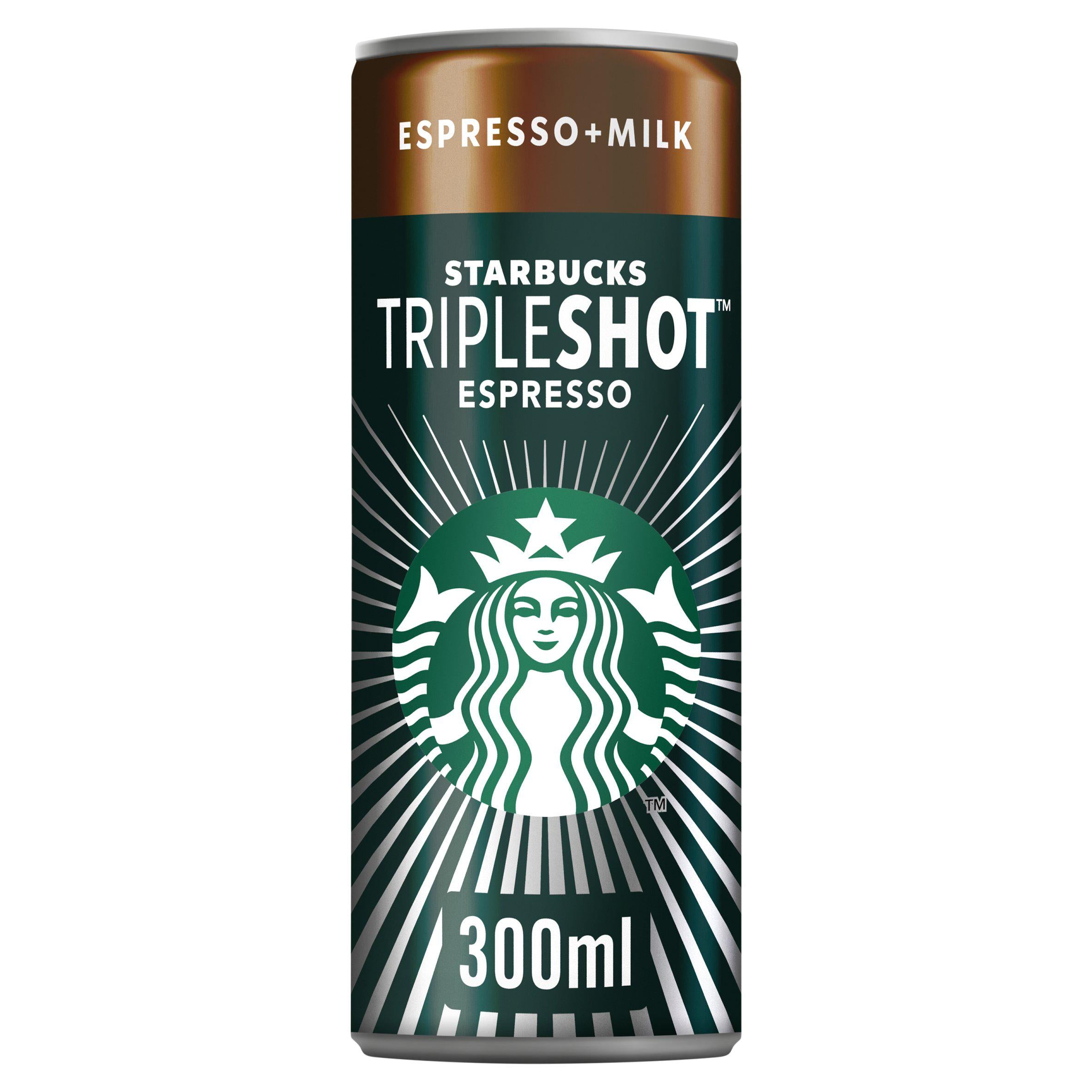 Starbucks Tripleshot Espresso Iced Coffee Drink 300ml GOODS Sainsburys