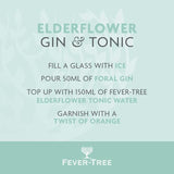 Fever-Tree Light Elderflower Tonic Cans 8 x 150ml
