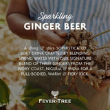 Fever-Tree Light Ginger Beer 4 x 250ml
