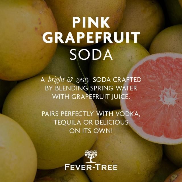 Fever-Tree Pink Grapefruit Soda 500ml